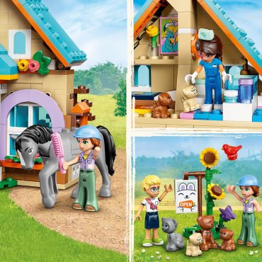 Конструктор LEGO Ветклиника для лошадей и питомцев , деталей 428 шт - ForteMarket Конструктор LEGO Ветклиника для лошадей и питомцев , деталей 428 шт купить,0