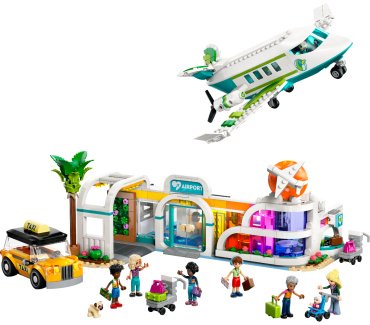 Конструктор LEGO Аэропорт и самолет в Хартлейк сити, деталей 958 шт купить,NaN