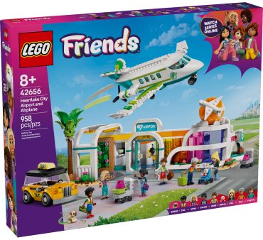 Конструктор LEGO Аэропорт и самолет в Хартлейк сити, деталей 958 шт купить,NaN