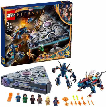 LEGO Взлёт Домо 76156, деталей 1040 шт