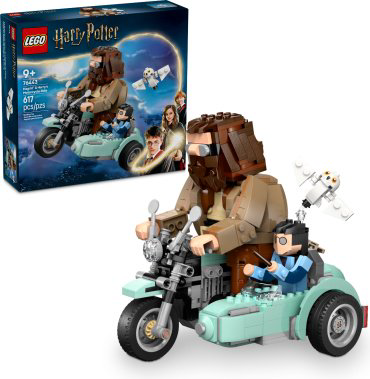 Конструктор LEGO Поездка Хагрида и Гарри на мотоцикле, деталей 617 шт купить,NaN
