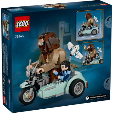 Конструктор LEGO Поездка Хагрида и Гарри на мотоцикле, деталей 617 шт купить,NaN