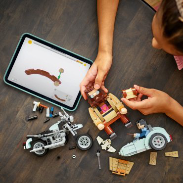 Конструктор LEGO Поездка Хагрида и Гарри на мотоцикле, деталей 617 шт купить,NaN