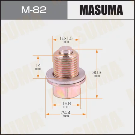 Болт маслосливной Masuma M16x1.5 M-82 купить,NaN