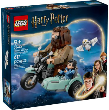Конструктор LEGO Поездка Хагрида и Гарри на мотоцикле, деталей 617 шт купить,NaN