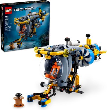 Конструктор LEGO Глубоководный научный батискаф , деталей 413 шт