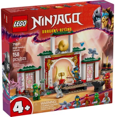 Конструктор LEGO Храм Кружитцу ниндзя, деталей 158 шт