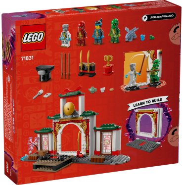 Конструктор LEGO Храм Кружитцу ниндзя, деталей 158 шт