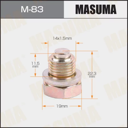 Болт маслосливной Masuma M14x1.5 M-83 купить,NaN