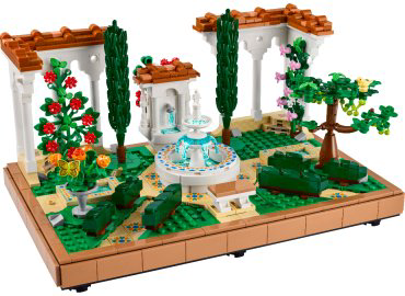 Конструктор LEGO Сад с фонтаном , деталей 1302 шт купить,NaN