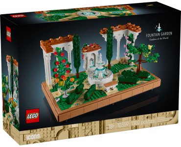 Конструктор LEGO Сад с фонтаном , деталей 1302 шт