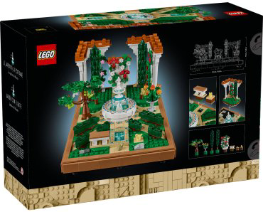 Конструктор LEGO Сад с фонтаном , деталей 1302 шт купить,NaN