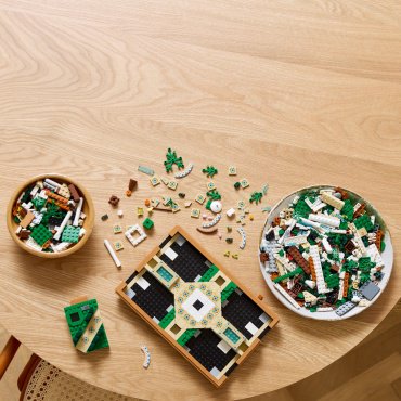 Конструктор LEGO Сад с фонтаном , деталей 1302 шт купить,NaN