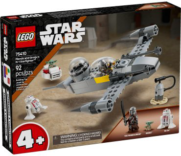 Конструктор LEGO Звёздный истребитель N-1 Мандалорца и Грогу , деталей 92 шт купить,NaN