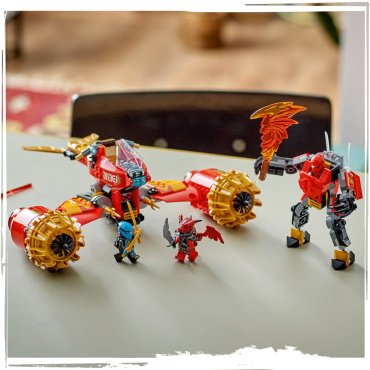 Конструктор LEGO Робот "Всадник бури" Кая, деталей 333 шт - ForteMarket Конструктор LEGO Робот "Всадник бури" Кая, деталей 333 шт купить,0