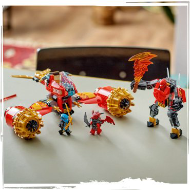 Конструктор LEGO Робот "Всадник бури" Кая, деталей 333 шт купить,NaN