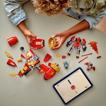 Конструктор LEGO Робот "Всадник бури" Кая, деталей 333 шт купить,NaN