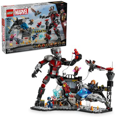 Конструктор LEGO Капитан Америка "Гражданская война. Боевая дуэль", деталей 736 шт купить,NaN