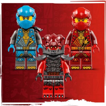 Конструктор LEGO Робот "Всадник бури" Кая, деталей 333 шт - ForteMarket Конструктор LEGO Робот "Всадник бури" Кая, деталей 333 шт купить,0