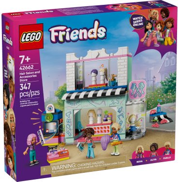 Конструктор LEGO Парикмахерская и магазин аксессуаров , деталей 347 шт купить,0