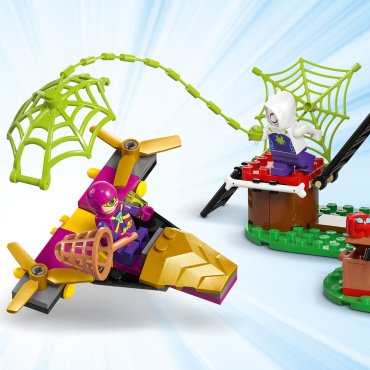 Конструктор LEGO Битва рапторов Спайди и Гобби в штабе Marvel, деталей 143 шт купить,NaN
