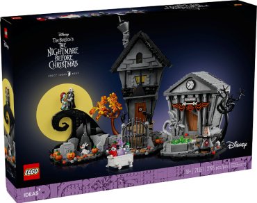 Конструктор LEGO Диснеевский пазл ужасов Тима Бертона "Канун Рождества", деталей 2193 шт купить,NaN