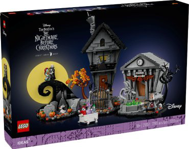 Конструктор LEGO Диснеевский пазл ужасов Тима Бертона "Канун Рождества", деталей 2193 шт купить,NaN