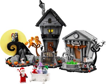 Конструктор LEGO Диснеевский пазл ужасов Тима Бертона "Канун Рождества", деталей 2193 шт купить,NaN
