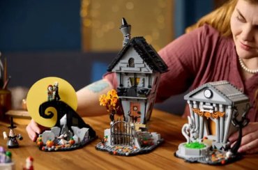 Конструктор LEGO Диснеевский пазл ужасов Тима Бертона "Канун Рождества", деталей 2193 шт купить,NaN