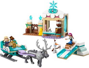 Конструктор LEGO Приключение Анны на санях, деталей 192 шт
