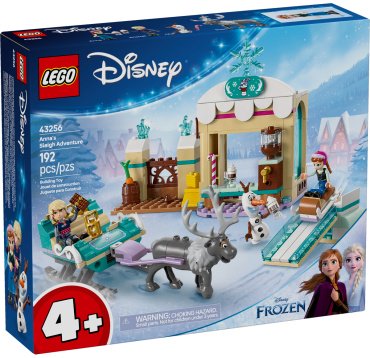 Конструктор LEGO Приключение Анны на санях, деталей 192 шт