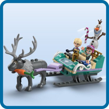 Конструктор LEGO Приключение Анны на санях, деталей 192 шт купить,NaN
