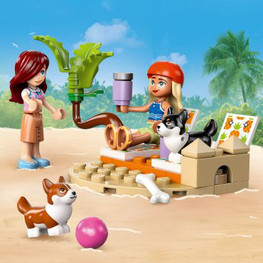 Конструктор LEGO Собаки-сёрфингисты и приключения на скутере, деталей 113 шт купить,NaN
