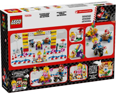 Конструктор LEGO Малышка Пич и набор Гран-При , деталей 823 шт купить,NaN