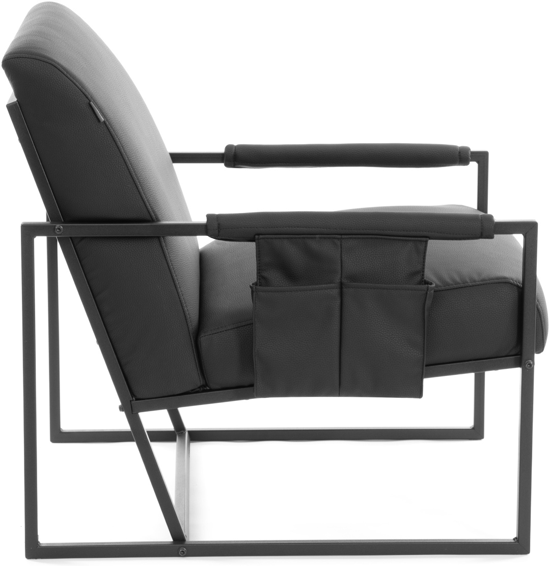 Кресло офисное Dominika Charli LUX 25179 82х70х44 см черный купить,NaN