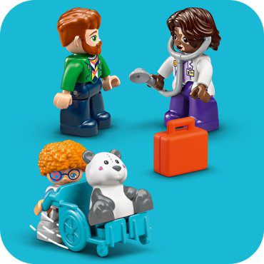 Конструктор LEGO Первый раз: поход к врачу, деталей 65 шт купить,NaN