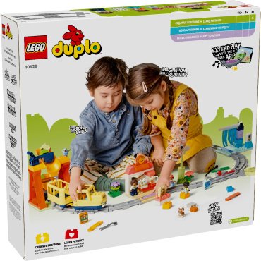 Конструктор LEGO Большой интерактивный пассажирский поезд, деталей 103 шт