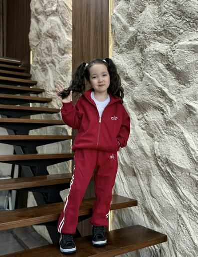 Спортивный костюм Mmkids красный 110