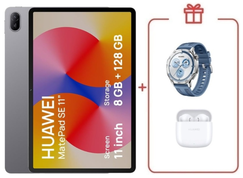 Планшет Huawei MatePad SE AGS6-W09 11 дюйм 8 Гб/128 Гб серый + подарок купить,NaN
