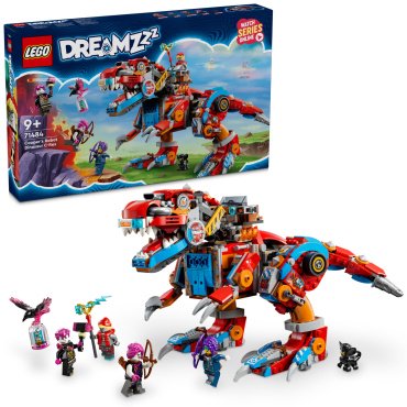 Конструктор LEGO Робот-динозавр Купера С-Рекс DREAMZzz, деталей 917 шт