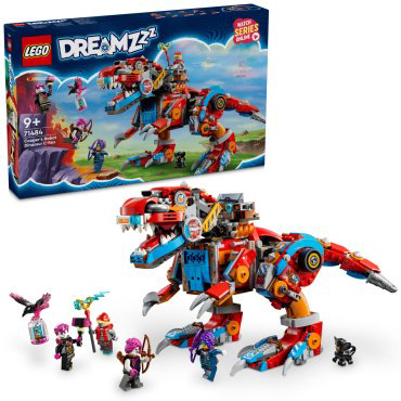 Конструктор LEGO Робот-динозавр Купера С-Рекс DREAMZzz, деталей 917 шт купить,NaN