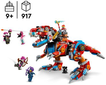Конструктор LEGO Робот-динозавр Купера С-Рекс DREAMZzz, деталей 917 шт купить,NaN
