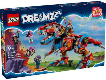 Конструктор LEGO Робот-динозавр Купера С-Рекс DREAMZzz, деталей 917 шт купить,NaN
