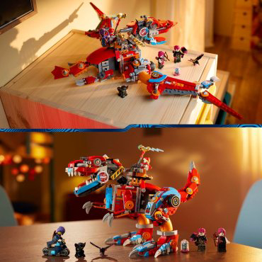 Конструктор LEGO Робот-динозавр Купера С-Рекс DREAMZzz, деталей 917 шт купить,NaN