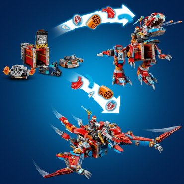 Конструктор LEGO Робот-динозавр Купера С-Рекс DREAMZzz, деталей 917 шт - ForteMarket Конструктор LEGO Робот-динозавр Купера С-Рекс DREAMZzz, деталей 917 шт купить,0