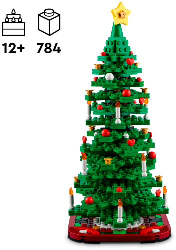 Конструктор LEGO Новогодняя ёлка Iconic, деталей 784 шт купить,NaN