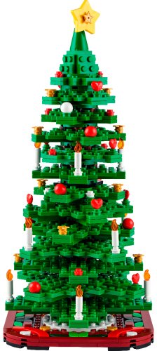 Конструктор LEGO Новогодняя ёлка Iconic, деталей 784 шт