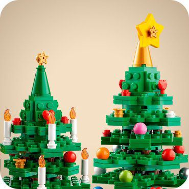 Конструктор LEGO Новогодняя ёлка Iconic, деталей 784 шт купить,NaN
