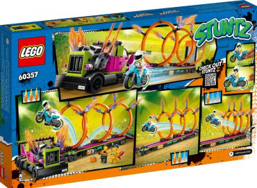 Конструктор LEGO Трюковый грузовик и огненное кольцо, деталей 479 шт - ForteMarket Конструктор LEGO Трюковый грузовик и огненное кольцо, деталей 479 шт купить,39515