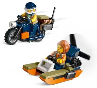 Конструктор LEGO Вертолет исследователя джунглей в лагере, деталей 881 шт купить,0